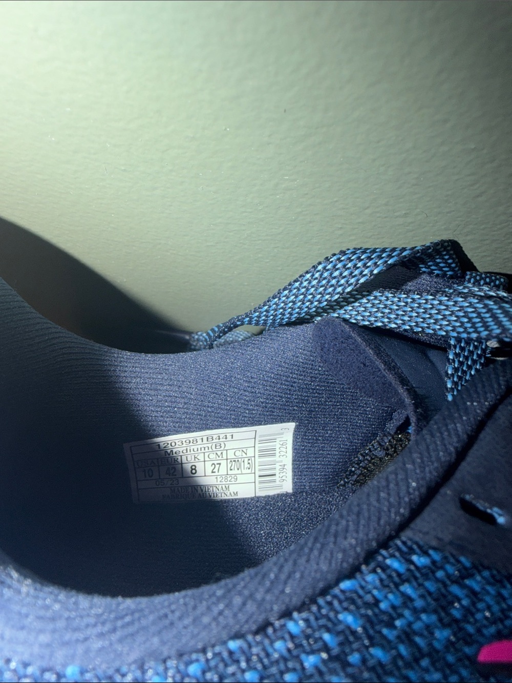 *NEW* Brooks Launch 10 Women's Running Shoes - Marina Blue w/ Pink Accents Sz 10 - Picture 4 of 6